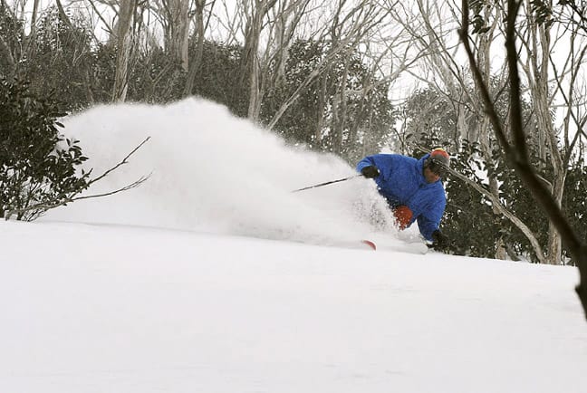 Sam Leitch fluffs it up in Coles Bowl.