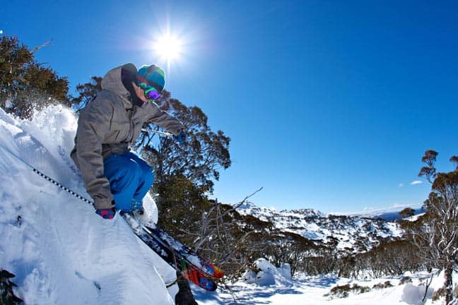 Jono Lipzker in Perisher