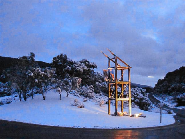 The entrance to Thredbo. Image:: Thredbo