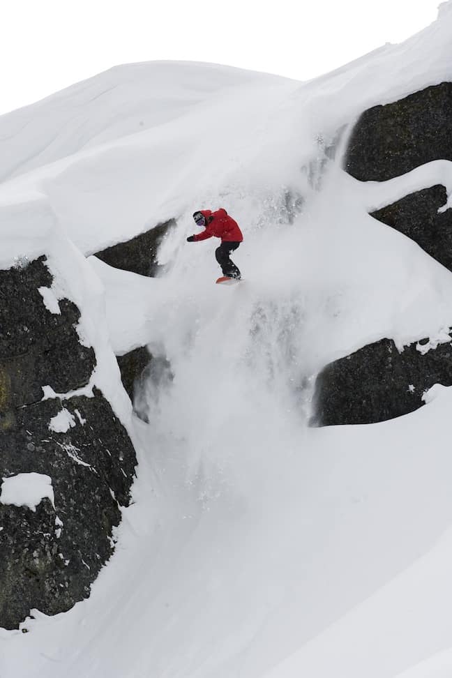 Ben Fawcett dropping in, Ferny catboarding