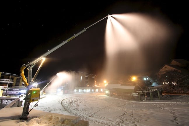 Snowmaking begins May 11th at Falls Creek (2)