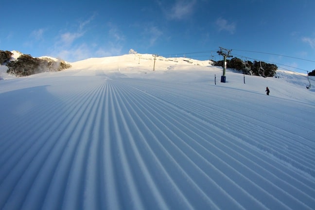 AM corduroy in Falls Creek Image:: courtesy of Falls Creek