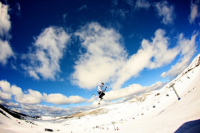 Going Big In Falls Creek Image::Chris Hocking