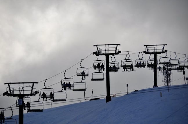 The Front Rolls in yesterday afternoon Image::Courtesy of Mt Hotham