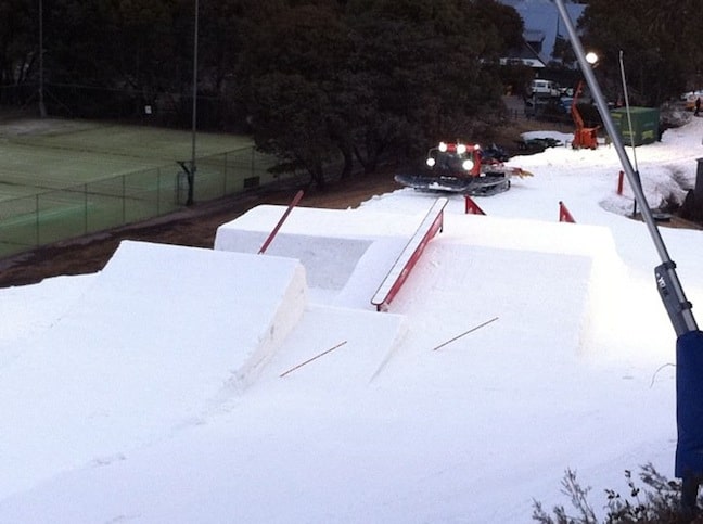 A Super tech set-up for the Rip-Curl Freeride Throwdown Image::Charles Beckinsale