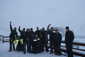 Winter has arrived at Mt Hutt New Zealand