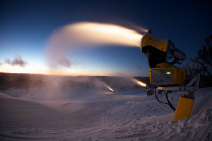 Record Snowmaking Makes for Winter Wonderland