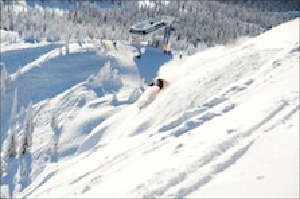 Big White Camera Bringing Powder to Your Desktop