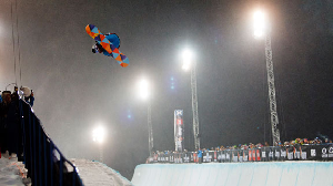 WINTER X EUROPE Clark wins Snowboard Superpipe