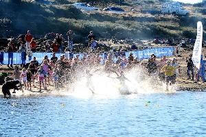 VIDEO Icy Plunge at Falls Creek to Bargain for Good Season