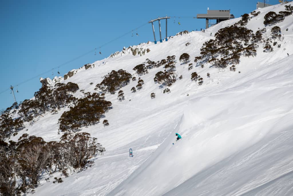 Thredbo Snow Depth Chart