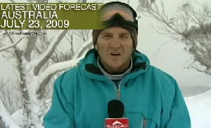 Australian Snow Report - July 23, 2009