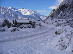 Storm Gallery - Mt Cook NZ Gets 40cms of Fresh