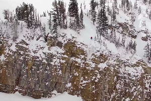 Watch - 85 Foot Cliff Front Flip