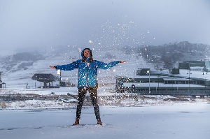 Early Season Snow Heralds Winter's Arrival - Photos