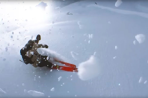 Skier Attaches Fishing Line to His iPhone and Films an Edit, The Result is Incredible - Video