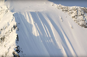 Lucky to be Alive, Skier Walks Away From 1,600ft Fall in Alaska - Video