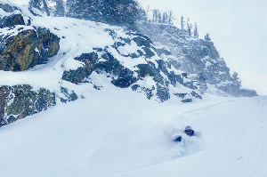 Jackson Hole - Santa Brings Some Christmas Pow