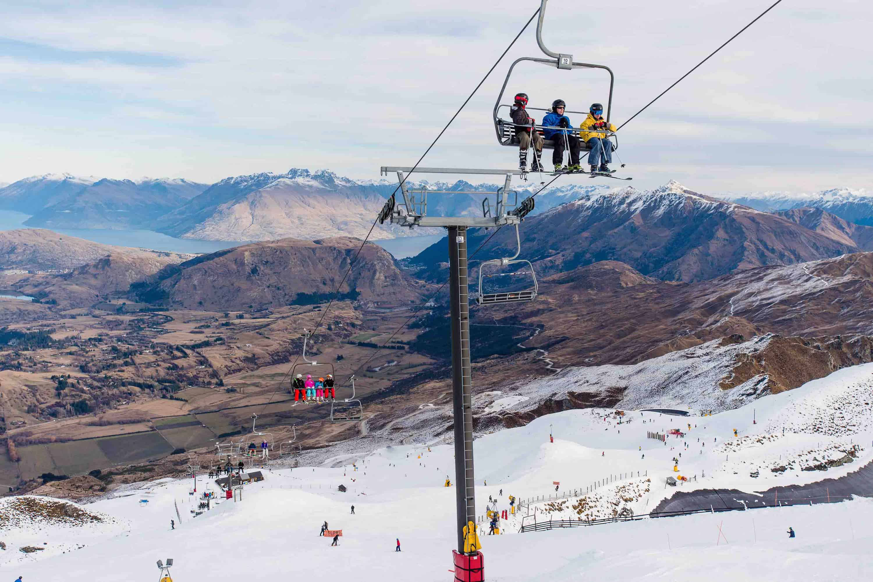 one day ski trip queenstown