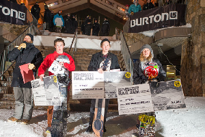 Jye Kearney Wins The 9th Annual Burton Cattleman’s Rail Jam