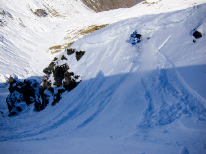 BOOTHY'S BLOG - The Motatapu chutes in Treble Cone