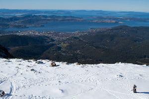 SNOWBOARDING HOBART? Mt Wellington - Tasmania