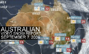 Australian Video Snow Report - September 7, 2009