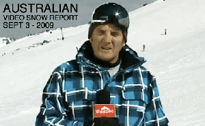 Australian Video Snow Report - September 3, 2009