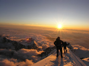 Climbing Mount Blanc - Part 2 The Summit