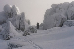 The Australian backcountry is unique and split boarding gets you there. Photo: Jakob Kennedy