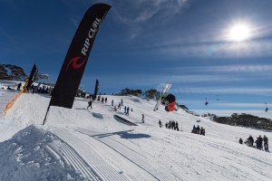 Perisher's Yabby Flat park, the perfect venue