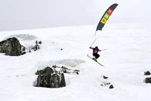 Tristan Rowley, skied with power and style to take out the U15s ski. Photo: Chris Hocking