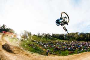 The Whip wars, always a crowd favourite. Photo: Thredbo