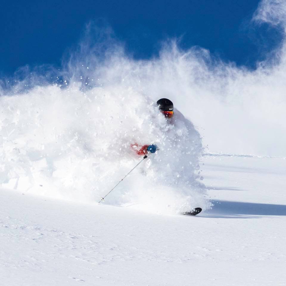 Jed Kravitz enjoying the Squaw Valley Snow Conditions, Feb 11 | Mountainwatch