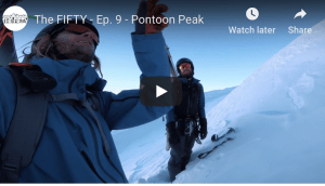 The Fifty - Pontoon, Chugach Range, Alaska. Episode 9 of Cody Townsend's Quest To Ski the 50 Classic Ski Descents of North America