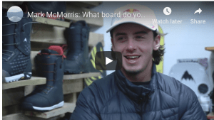 Gear Guide – Mark McMorris on Why the Burton Process is His Favourite Board.