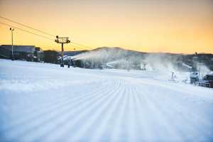 An El Nino can mean cold, dry nights which could set up optimum snowmaking conditions. Photo: Andrew Railton/Mt Buller