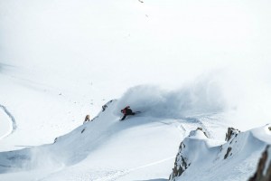 The chance of above average snowfalls for the Southern Lakes region could see some epic backcountry riding like Chris Rasman enjoyed last August. Photo: Tony Harrington/Rip Curl.