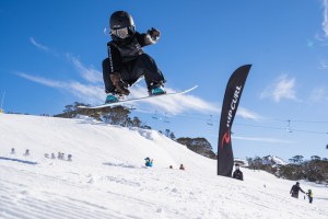 The groms were out in force, with over 185 registered kids. Photo: Perisher 