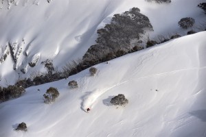 David Vincent, Hotham Super Sunday, September 8. Such a great photo! Photo: Chris Hocking