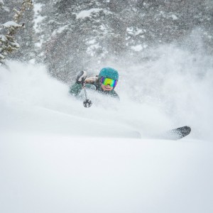 The Terra helmet is light, comfortable and keeps your noggin warm on those snowy days. 