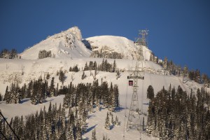 Jackson Hole's iconic red tram is now powered by wind. Photo: Tony Harrington