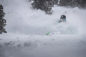 Hank Bates getting the good in Snowbird, Utah last week. There have been some epic days this winter, but will it continue? Photo: Chris Segal