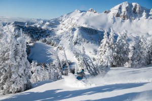 Mitch Reeves, room to move in Jackson Hole's backcountry. Photo: Tony Harrington