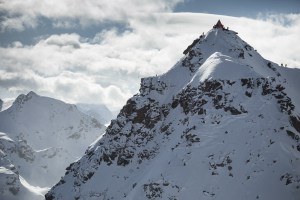 The infamous Bec Des Rosses in Verbier, the venue for the now cancelled final Freeride World Tour event. Photo: Daher/FWT