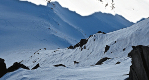 Wind-scoured satsrugi - not a lot of fun