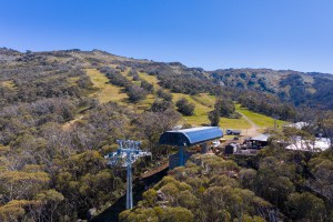 The top station at the base of the Cruiser area at Merritts. Photo: Thredbo