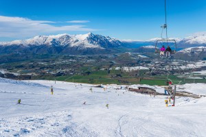 Coronet Peak, one of the southern hemisphere resorts on the Ikon Pass. Photo: NZski