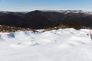 Th eHoly Bowly set-up  in Thredbo's Anton Park last September. Photo: Thredbo