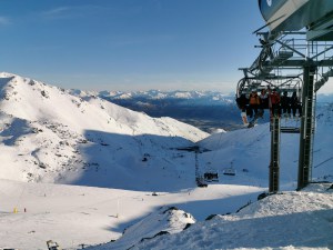 A perfect sunny day in the Remarkables yesterday. Photo: Tilly Smith